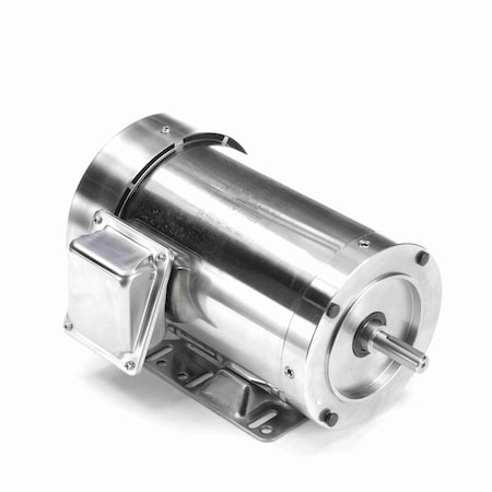 Leeson General Purpose Motor, 2 HP, 3 Ph, 60 Hz, 208-230/460 V, 3600 RPM, 56HC Frame, TEFC 191562.00